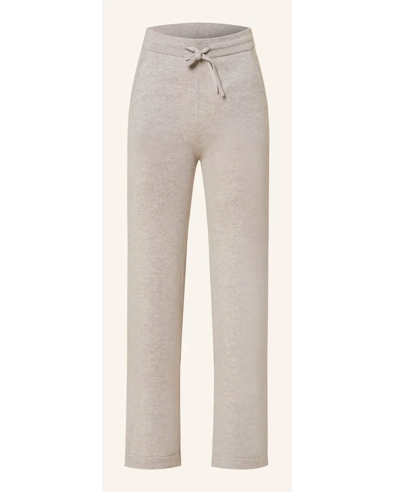 Darling Harbour Strickhose mit Cashmere Grau