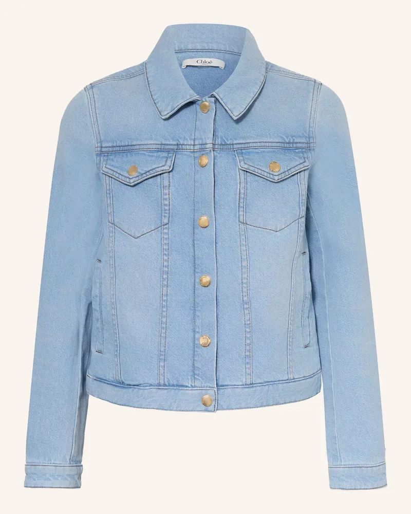 Chloé Jeansjacke blau Z04