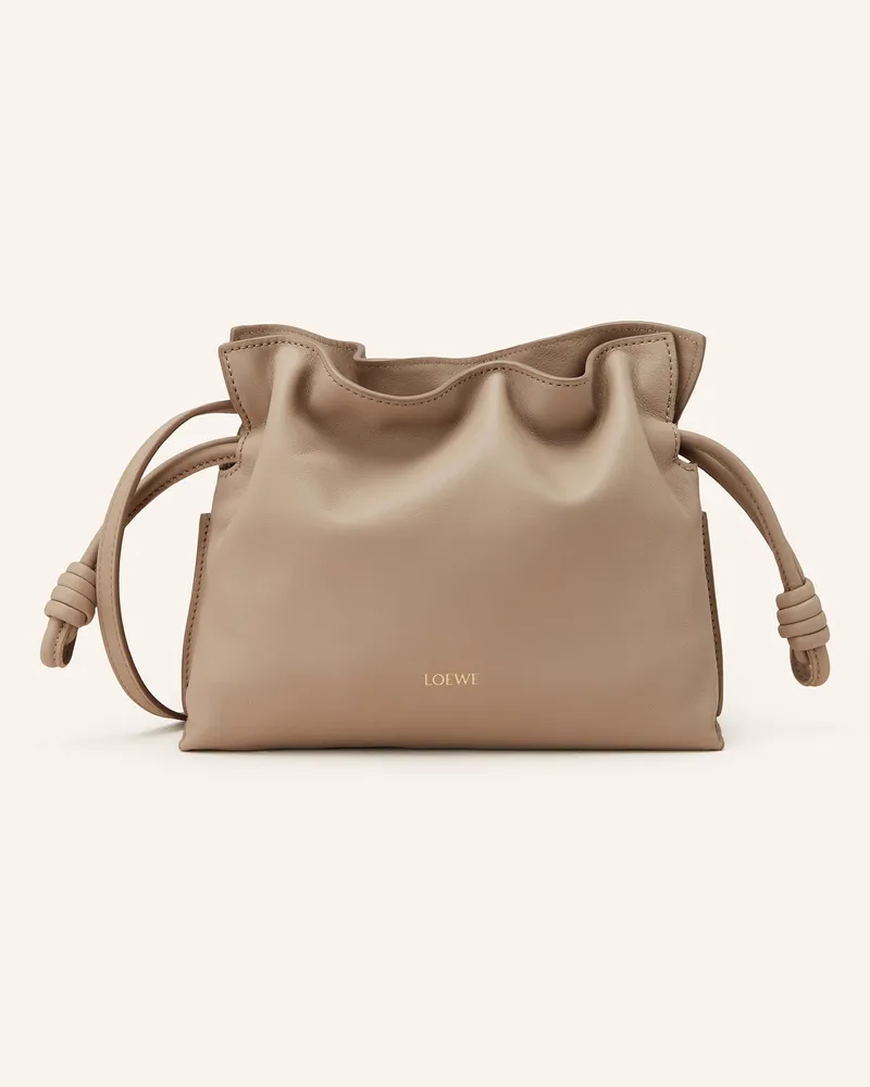 Loewe Umhängetasche Flamenco Mini beige Beige