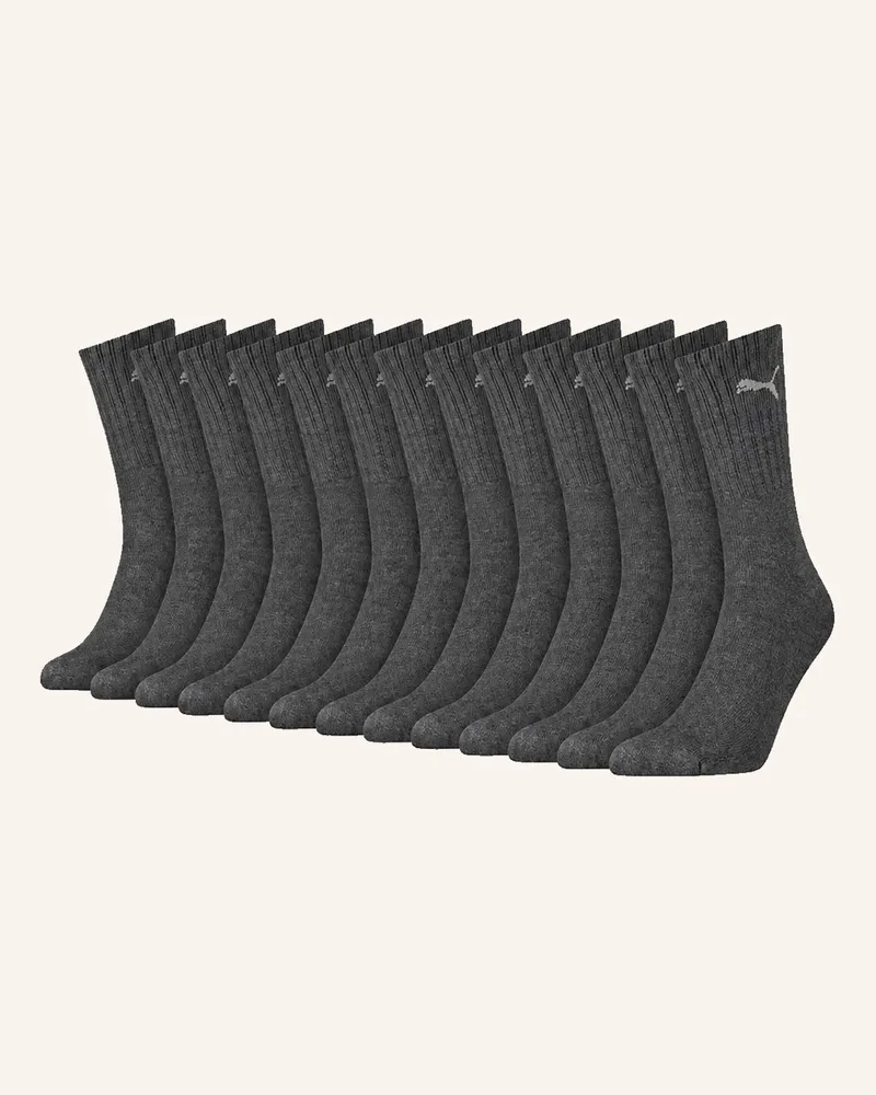 Puma Sportsocken Regular Crew 12-Pack blau Ecru