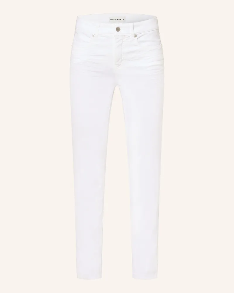 OPUS Straight Jeans MELLY BASE Weiss