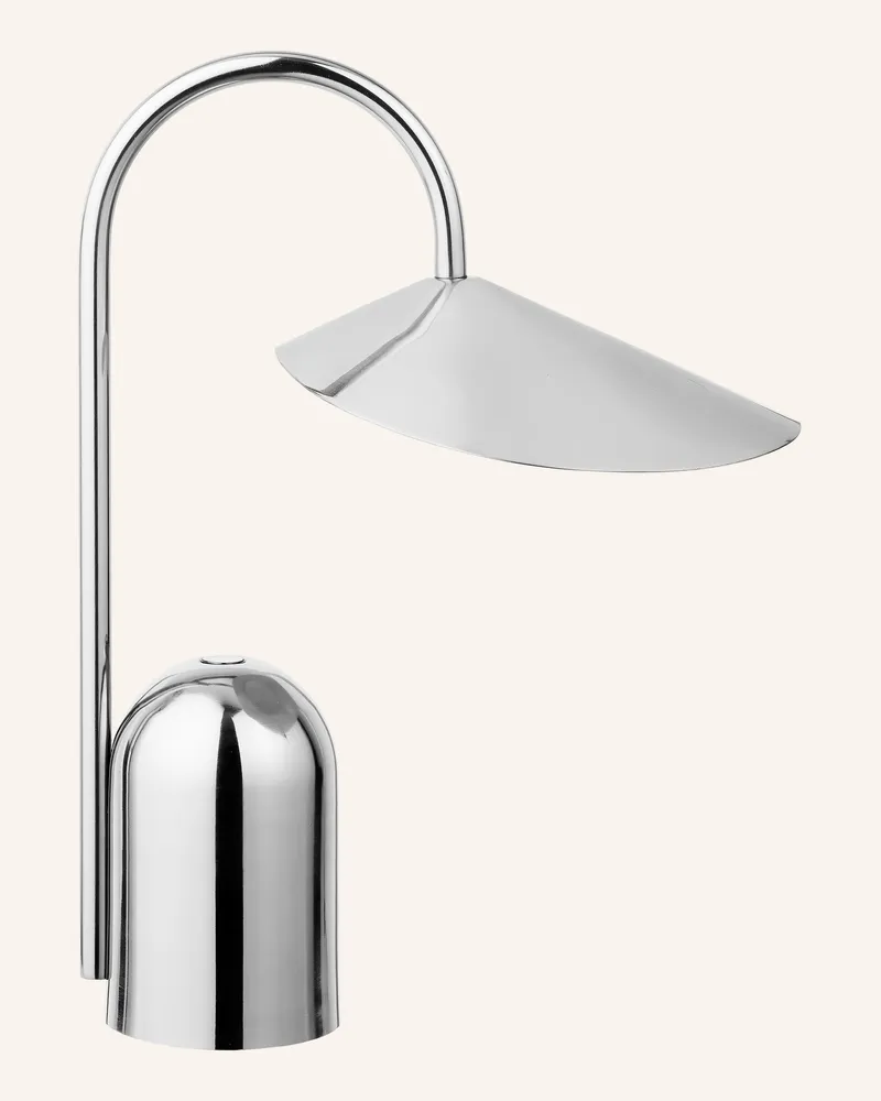 ferm LIVING Tischleuchte ARUM Silber