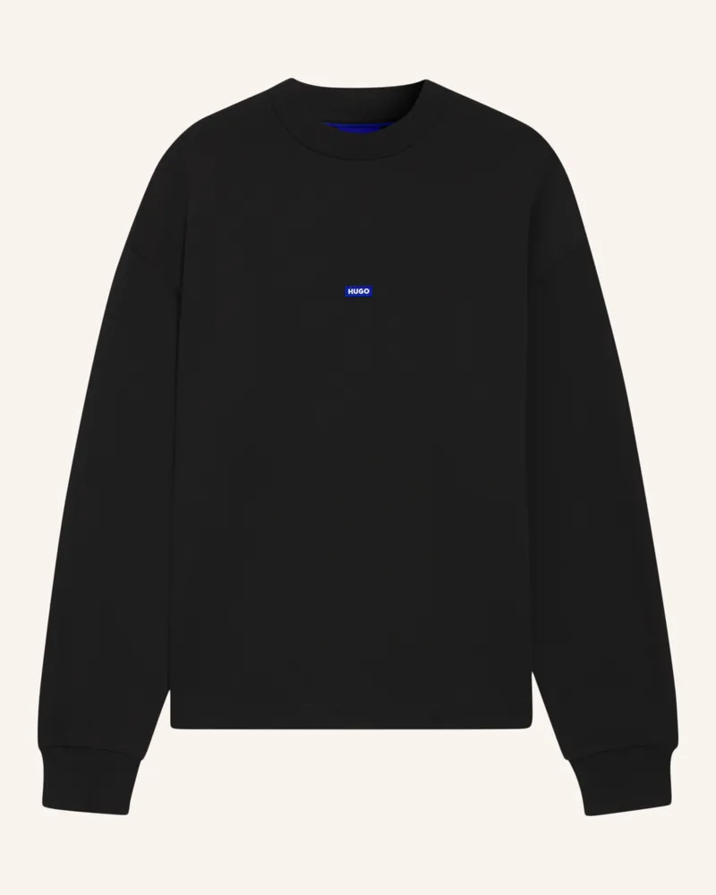 HUGO BOSS Sweatshirt Nedro Regular Fit schwarz Schwarz