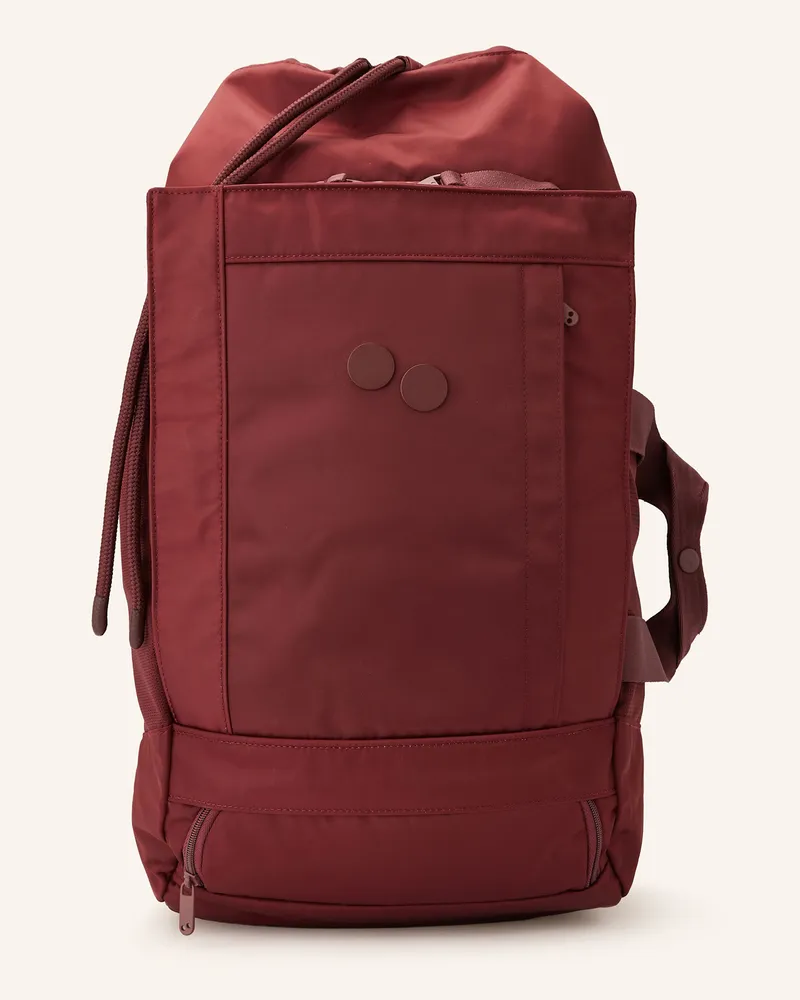 pinqponq Rucksack BLOK MEDIUM mit Laptop-Fach Dunkelrot