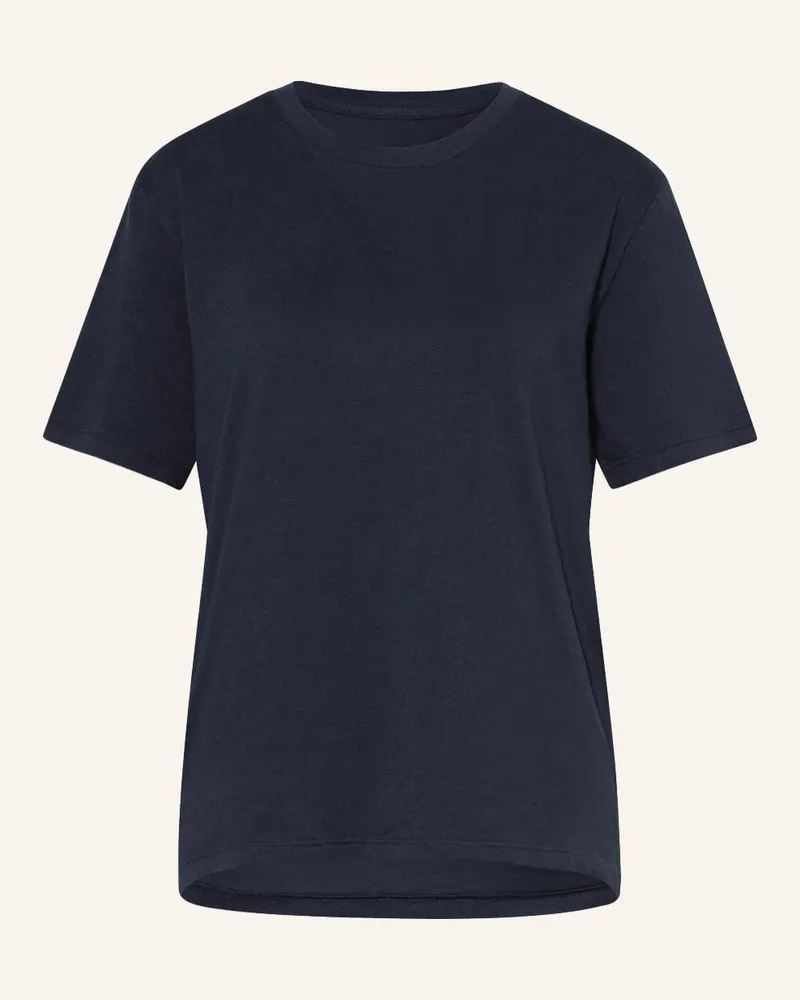 Schiesser Schlafshirt MIX+RELAX Blau