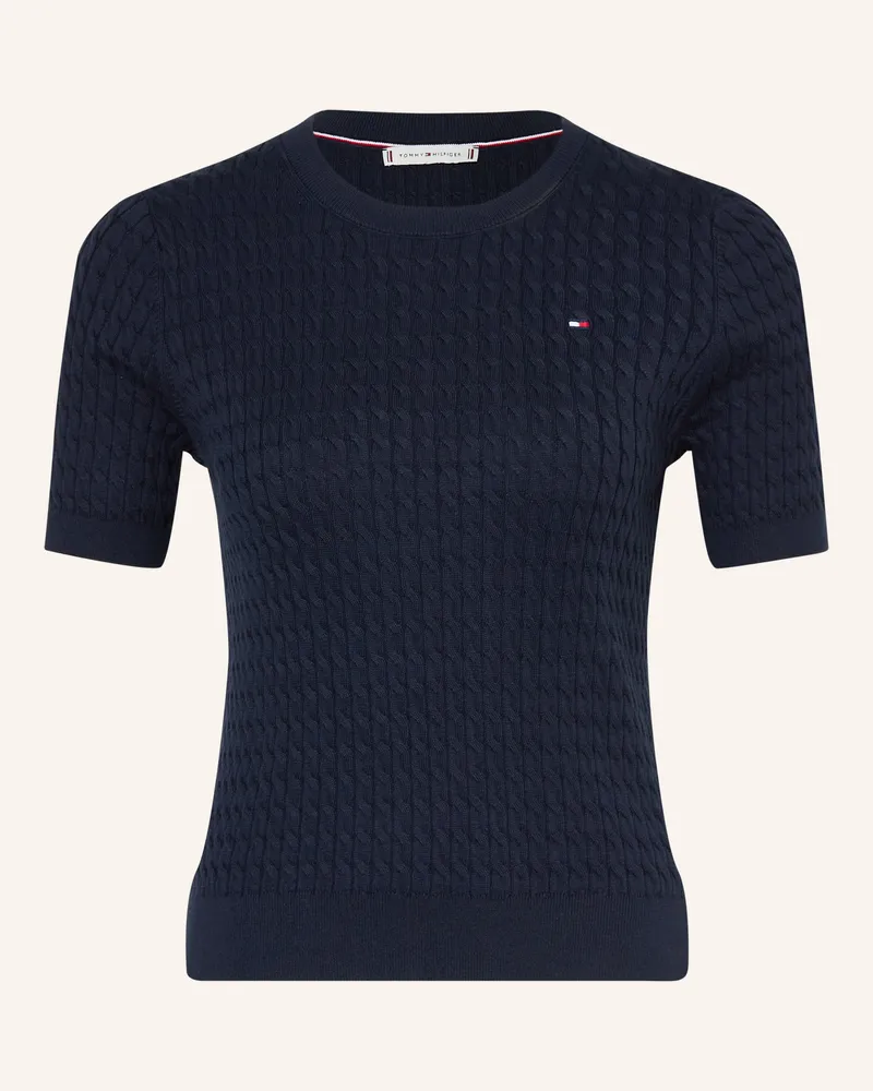 Tommy Hilfiger Strickshirt Dunkelblau