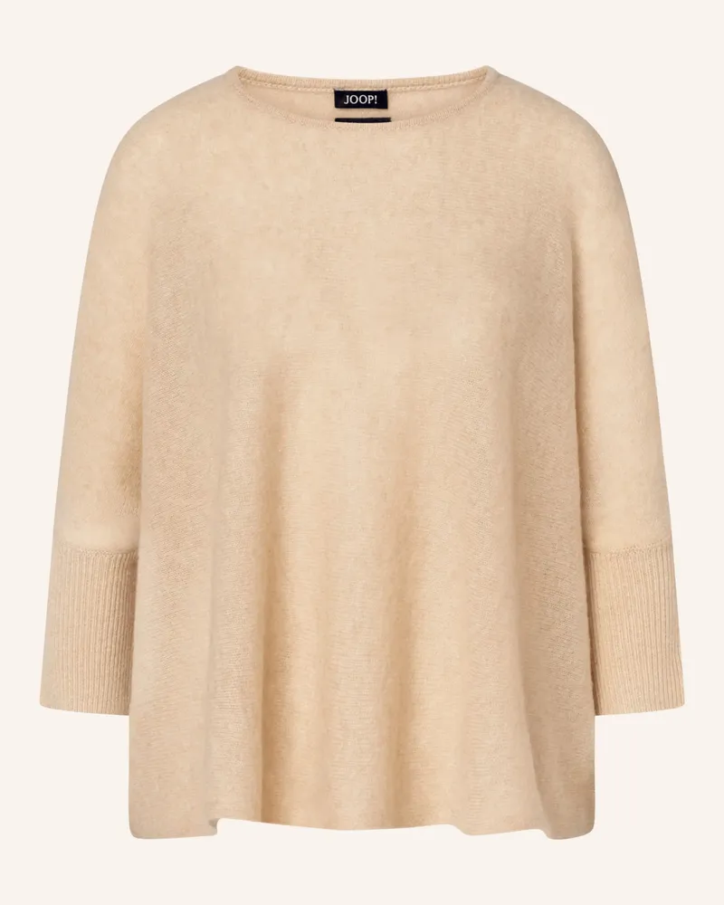 JOOP! Cashmere-Pullover Katy Mit Schmucksteinen beige Camel
