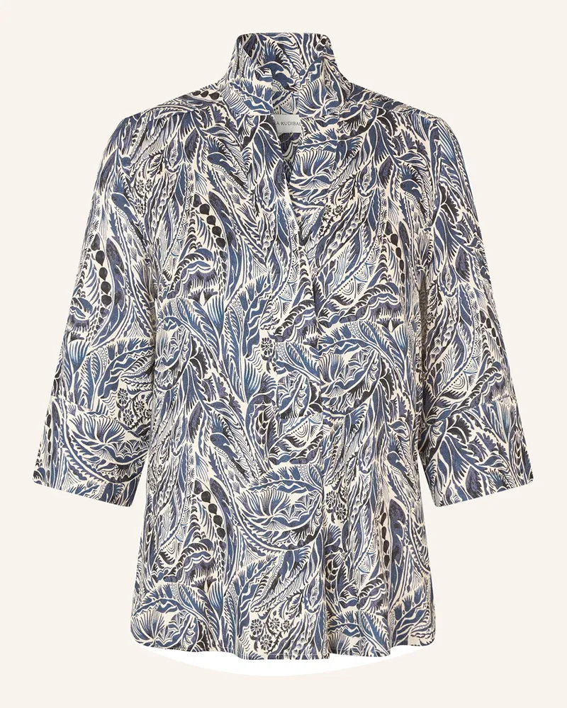 Kudibal Blusenshirt mit 3/4-Arm Dunkelblau