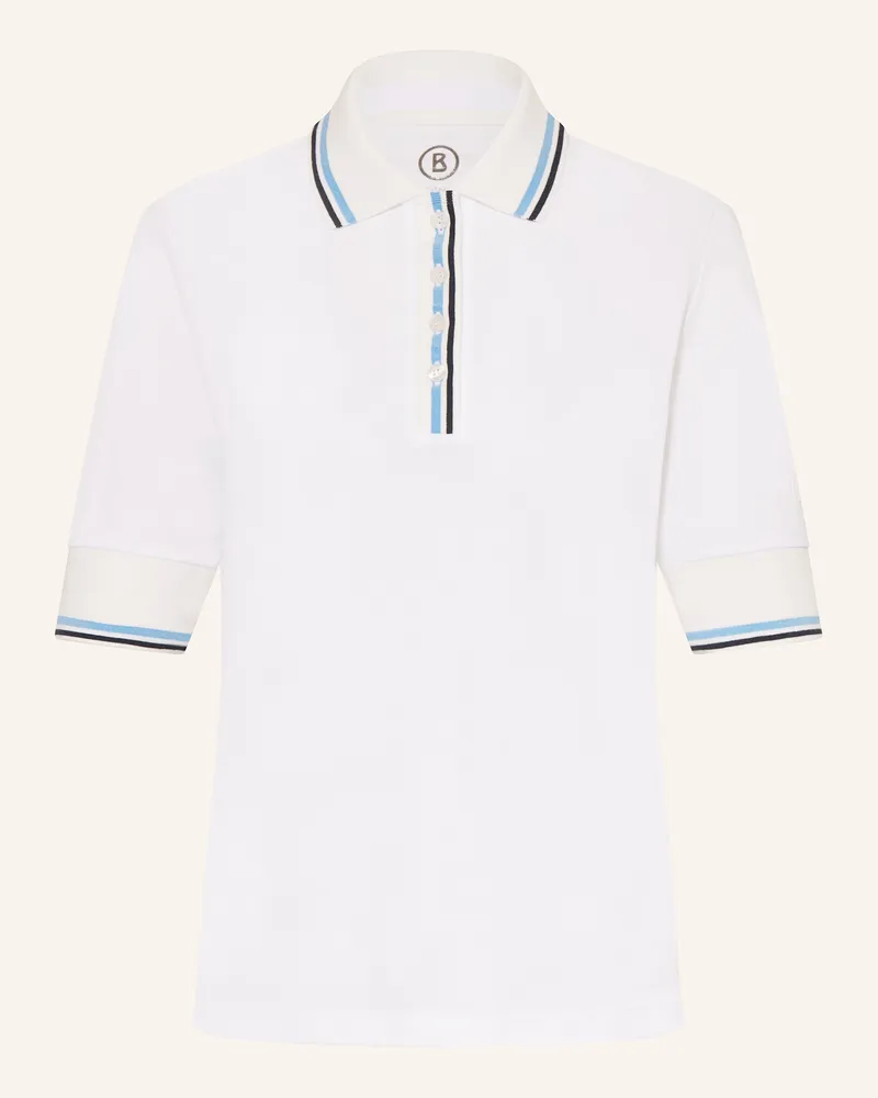 Bogner Piqué-Poloshirt ELENOR Weiss