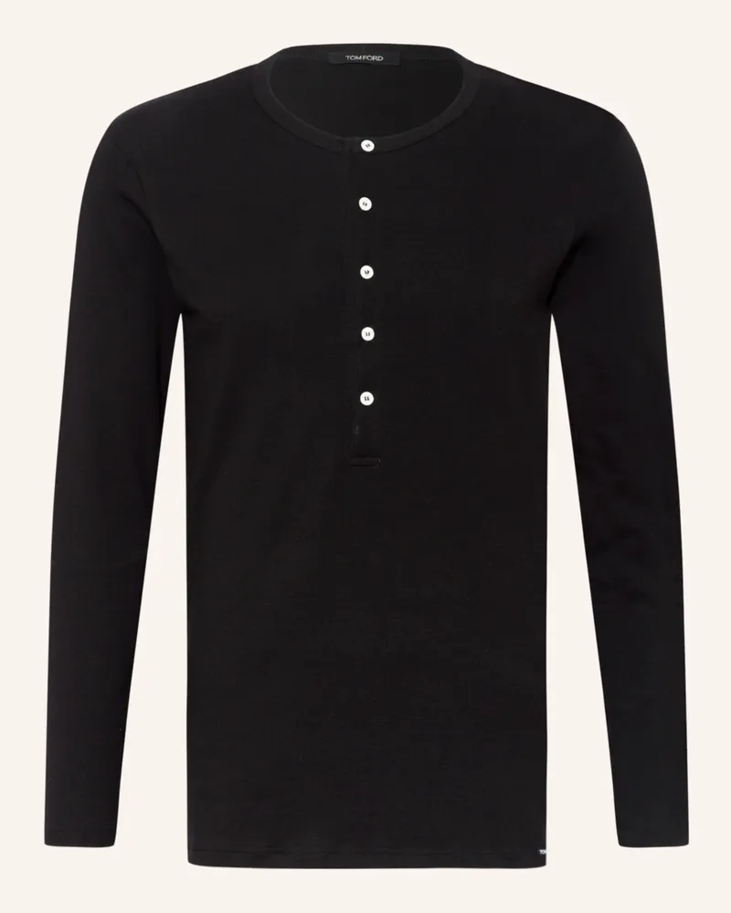 Tom Ford Longsleeve schwarz Schwarz