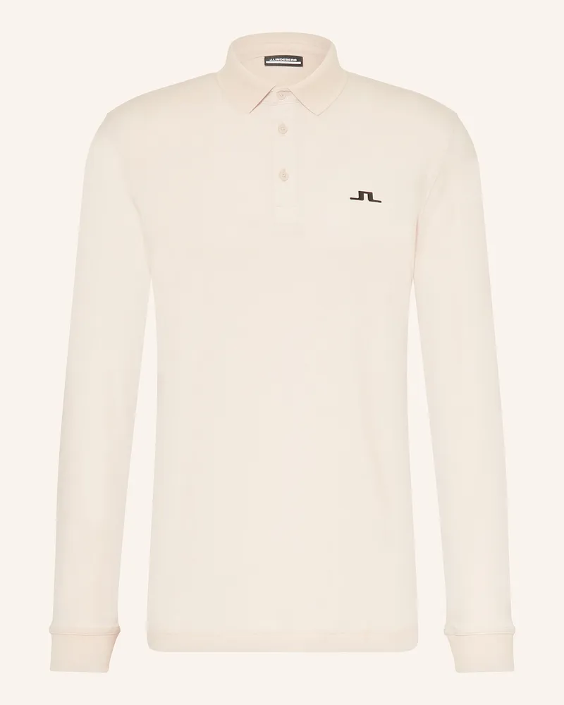 J.Lindeberg Funktions-Poloshirt Creme