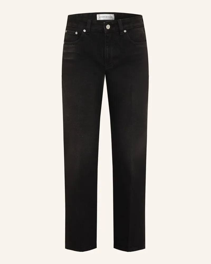 Victoria Beckham Cropped Jeans schwarz 6763