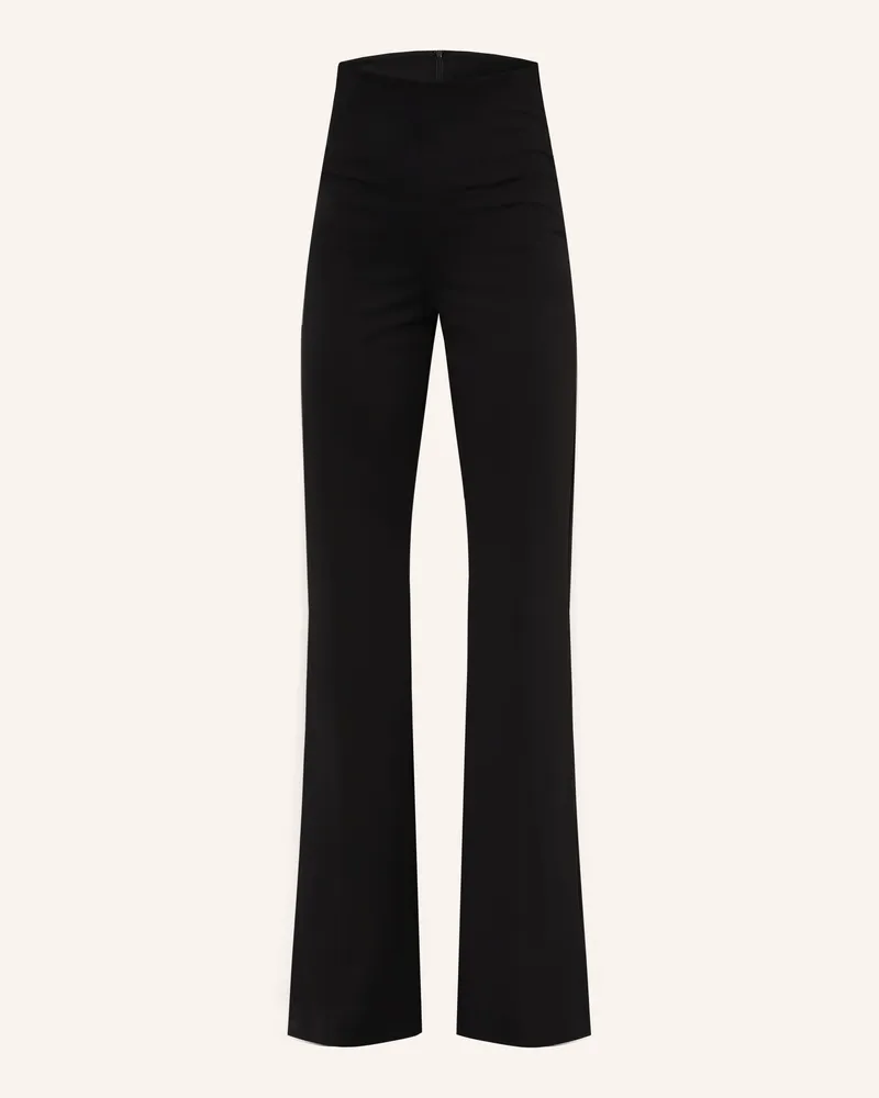 SPORTMAX Bootcut-Hose Gettone Aus Jersey schwarz Schwarz