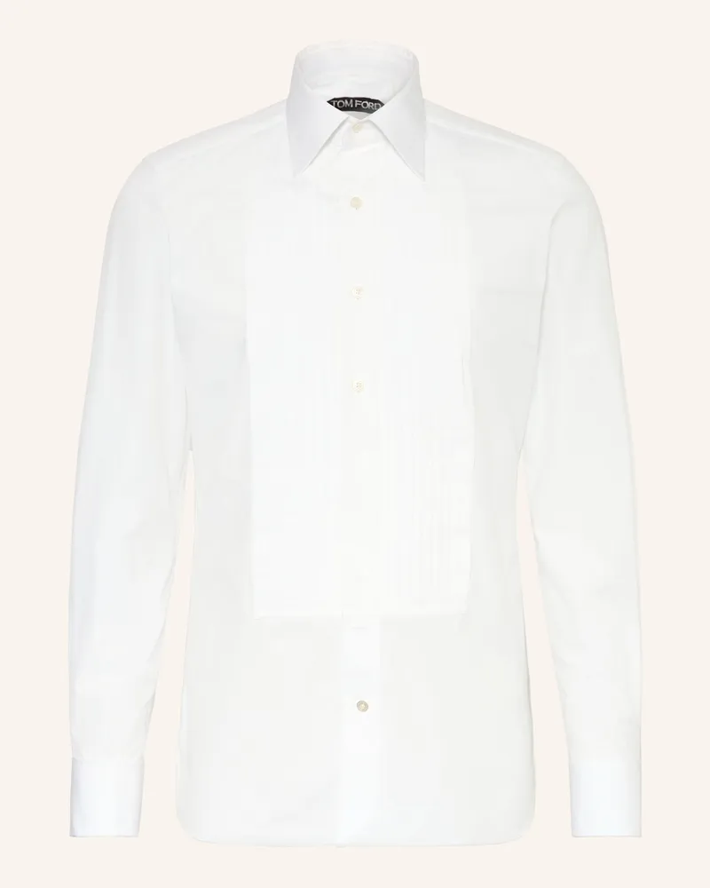 Tom Ford Smoking-Hemd Slim Fit weiss Weiss