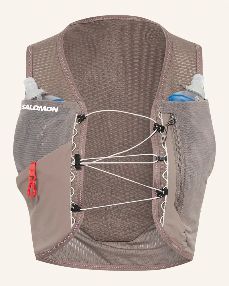 Salomon Laufweste Gravel Skin 4 grau Altrosa