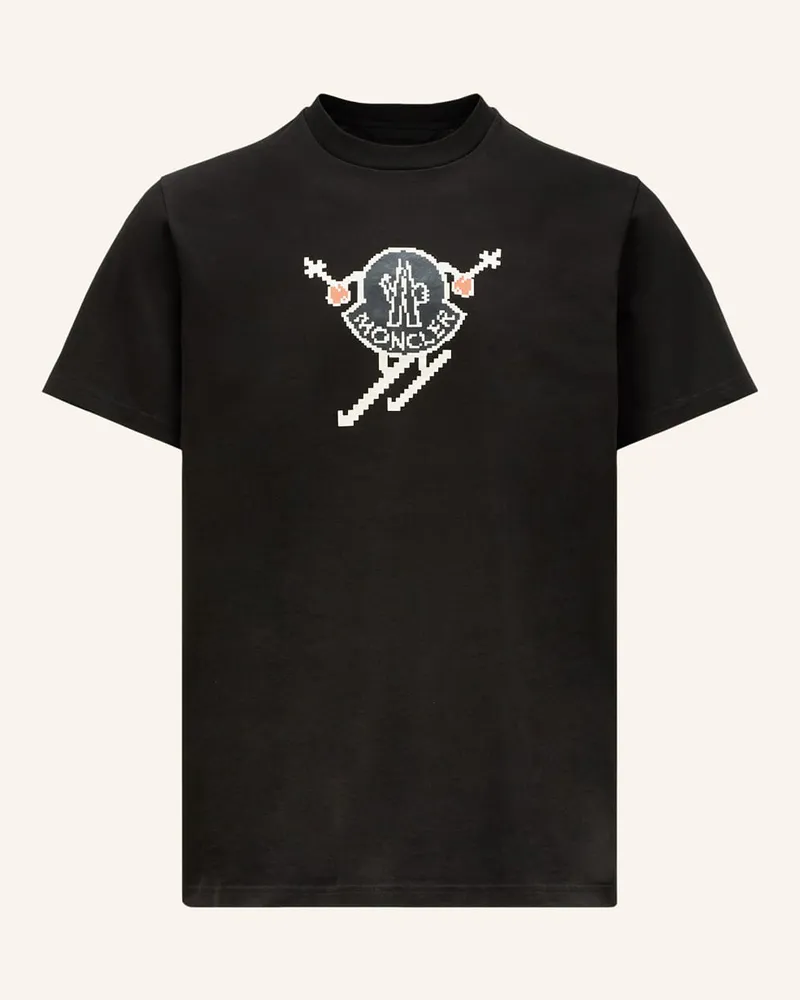 Moncler T-Shirt Schwarz