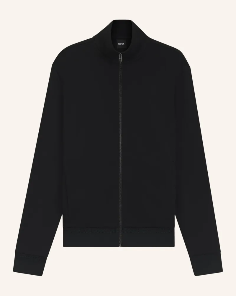 HUGO BOSS Sweatshirt H-SHEPHERD 100 Regular Fit Schwarz