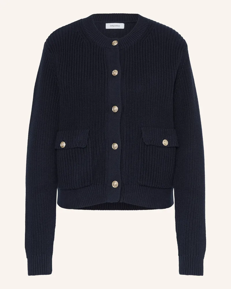 Darling Harbour Strickjacke Navy