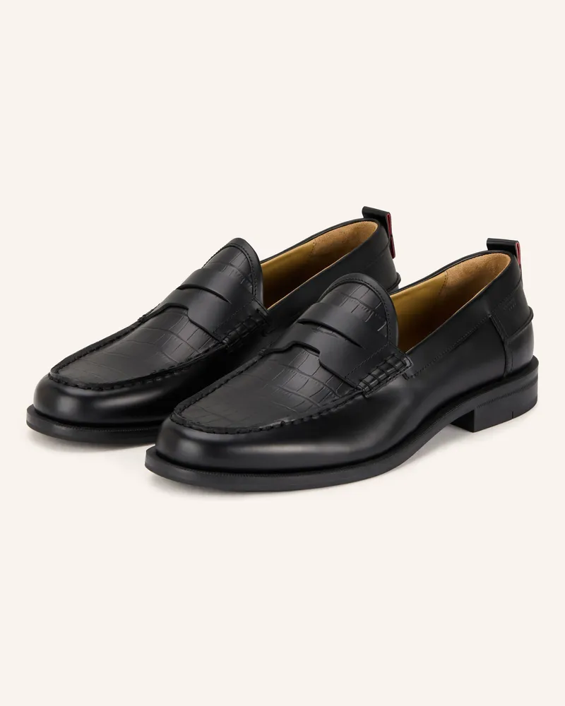 HUGO BOSS Loafer Varian schwarz Schwarz