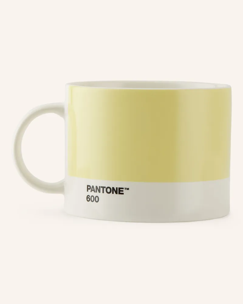 Pantone Universe Henkelbecher gelb Hellgelb