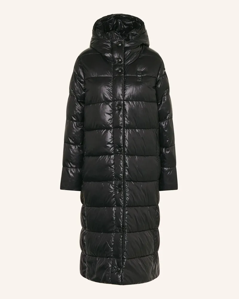 Blauer Steppmantel Bellevue Mit Dupont™ Sorona®-Isolierung schwarz Schwarz