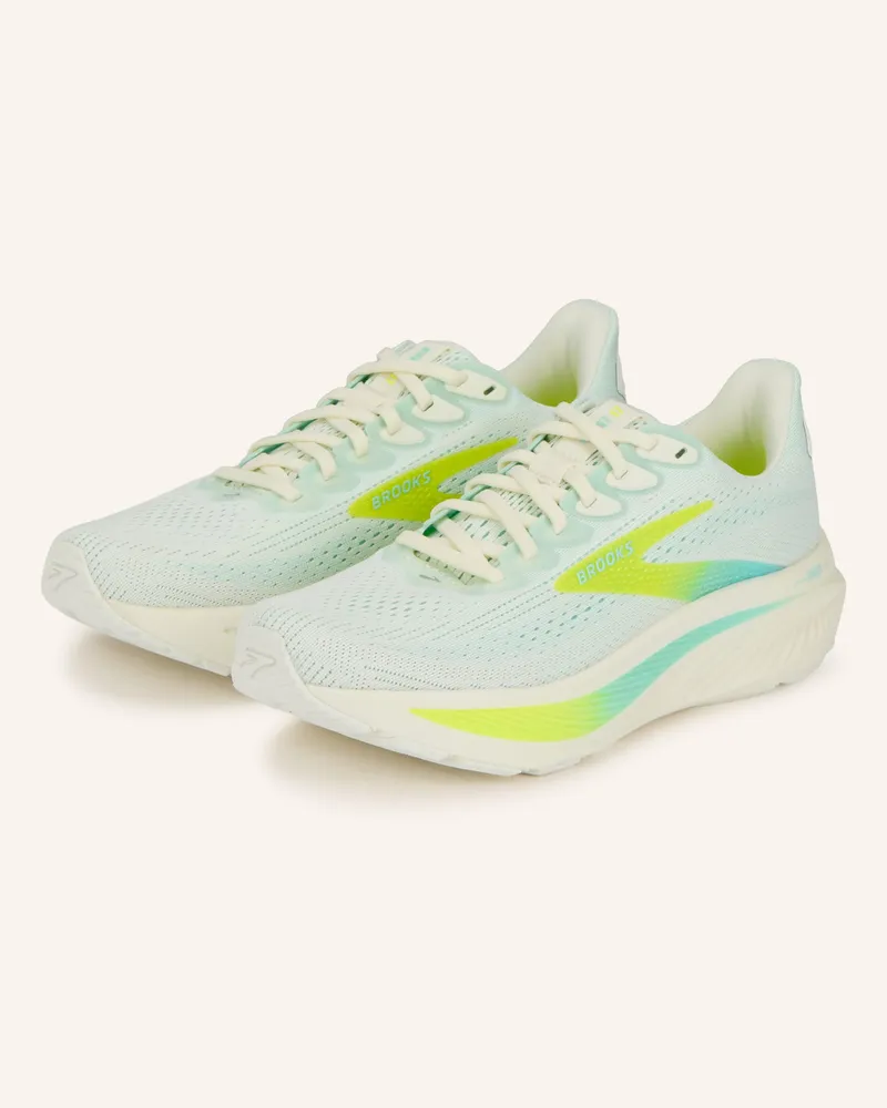 Brooks Laufschuhe Ghost 17 weiss Hellgrün