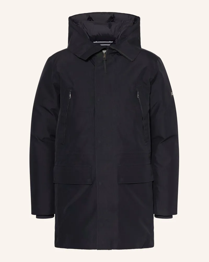 Aigle Parka schwarz Dunkelblau