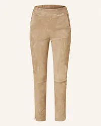 lilienfels Lederhose Beige