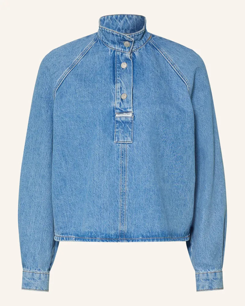 Marc O'Polo Jeansbluse blau Hellblau