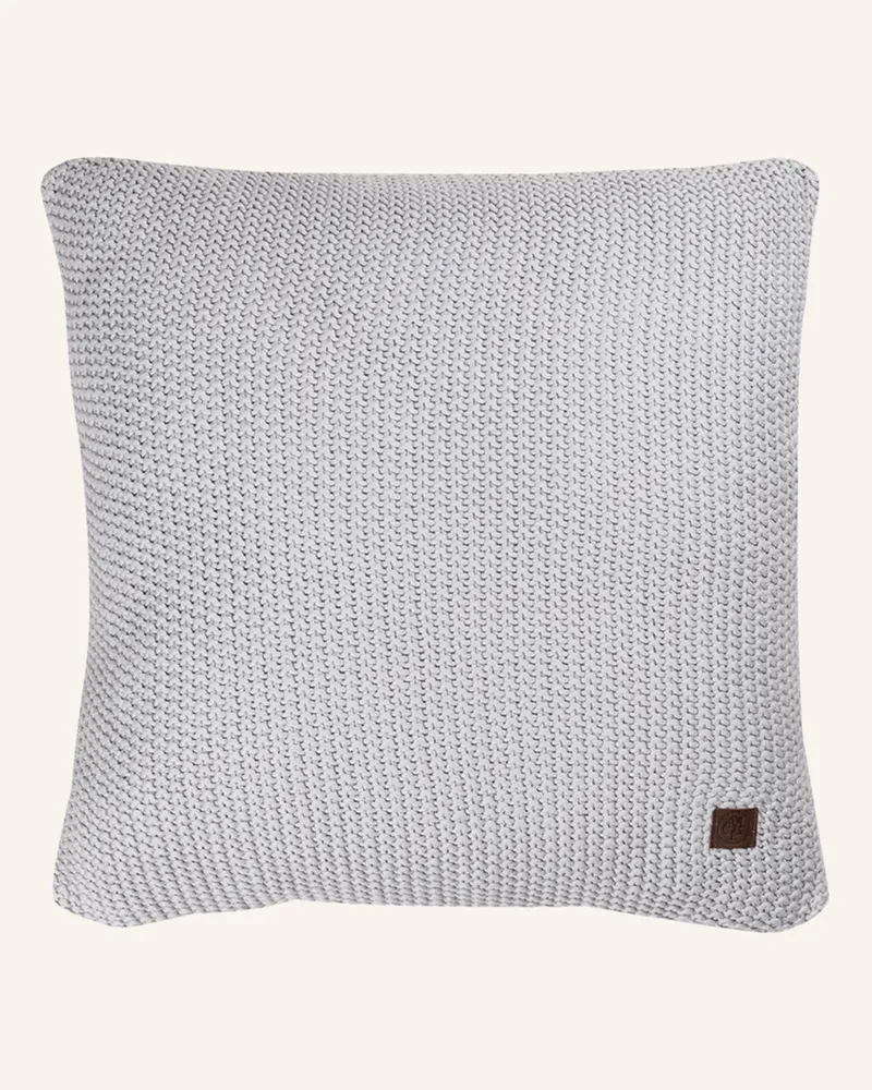 Marc O'Polo Dekokissen Nordic Knit silber Silber