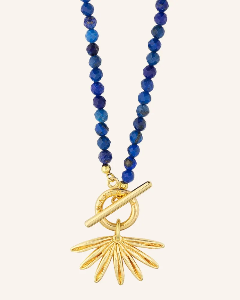 Maximova Jewelry Halskette Blue Sun Siren gold Gold