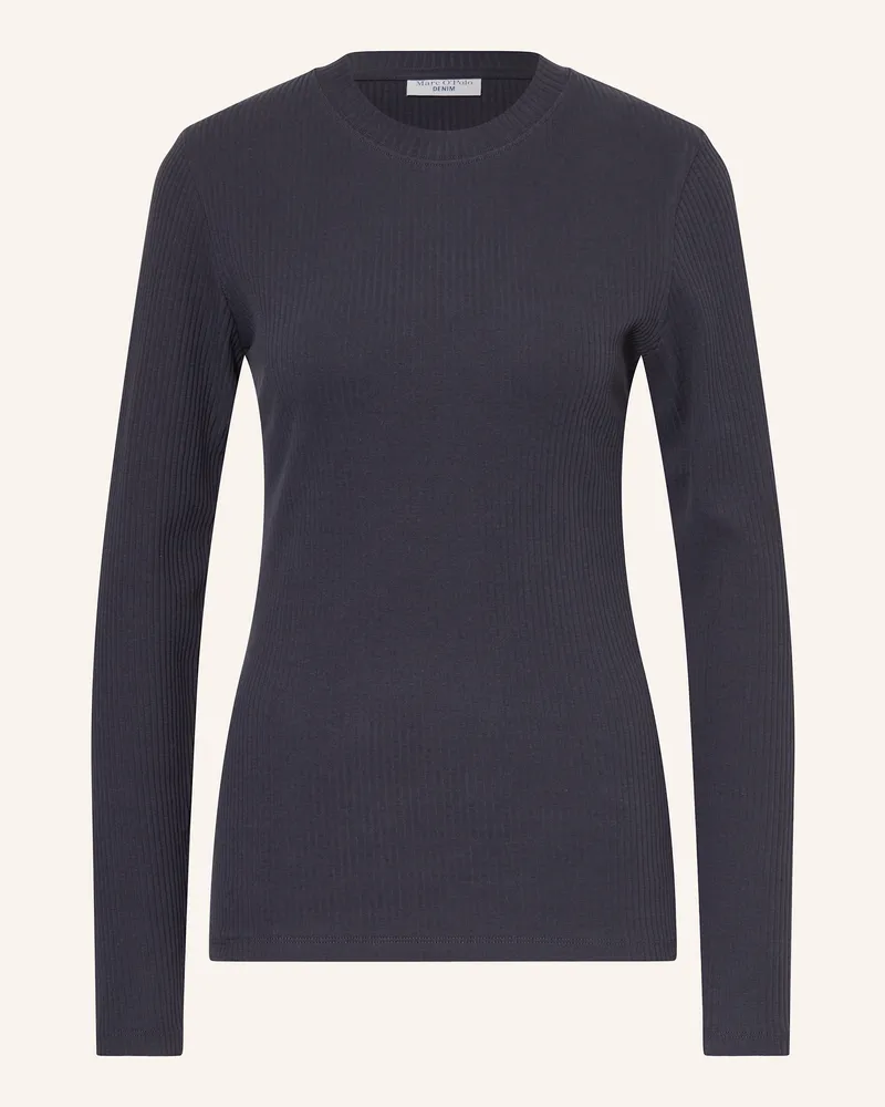 Marc O'Polo Longsleeve blau Dunkelblau