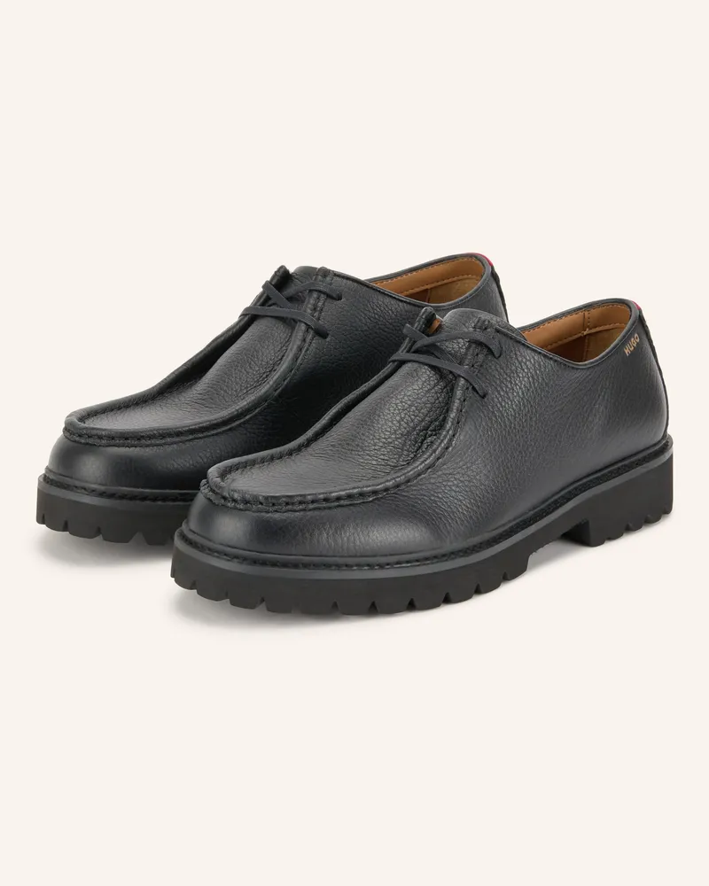 HUGO BOSS Schnürer Draven schwarz Schwarz