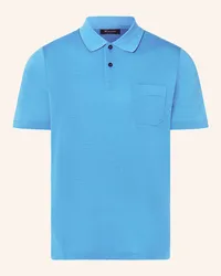 Maerz Jersey-Poloshirt Blau