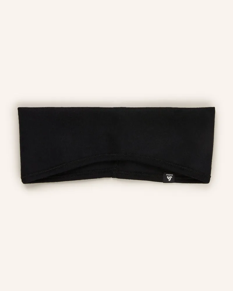 Odlo Stirnband Merino Warm schwarz Schwarz