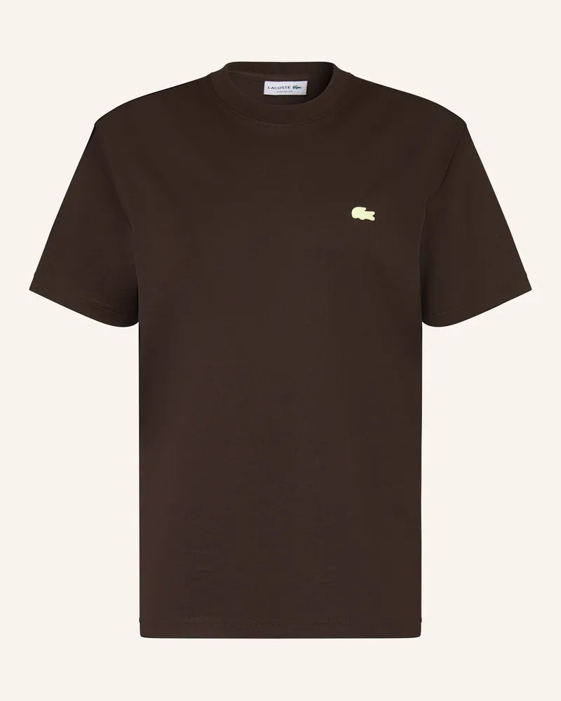 Lacoste T-Shirt Dunkelbraun