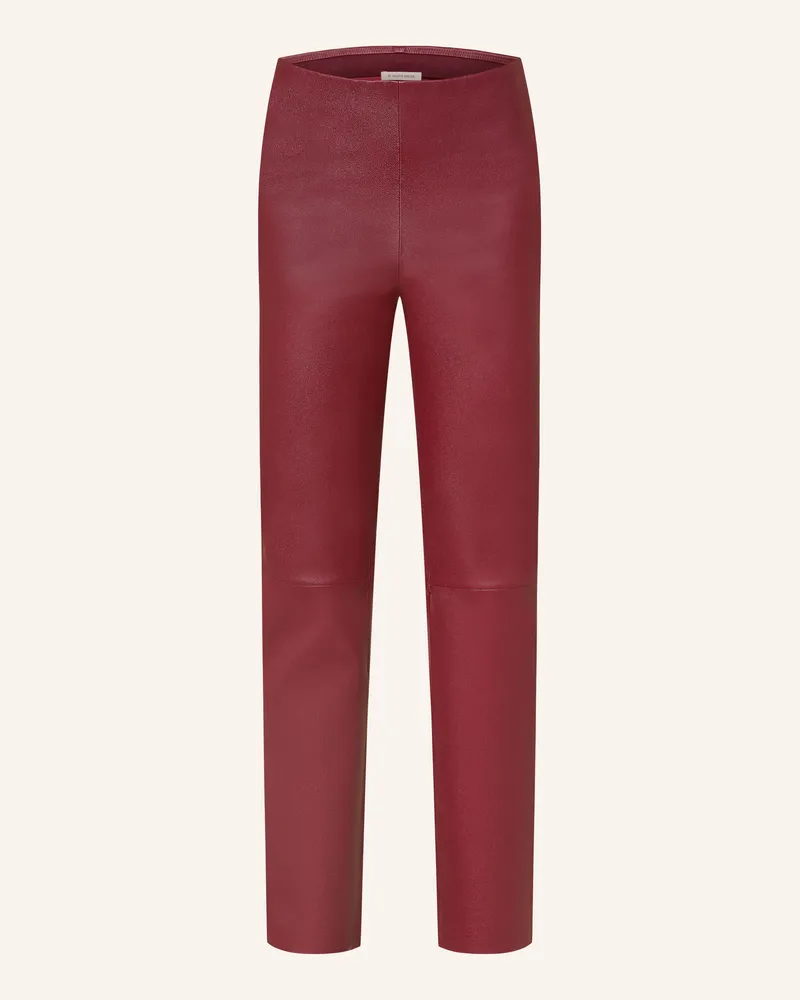 By Malene Birger Lederhose FLORENTINA Dunkelrot