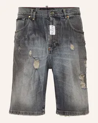 Philipp Plein Jeansshorts Grau