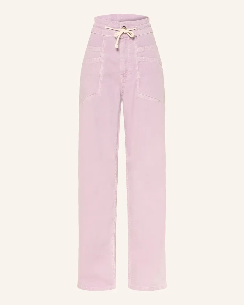 ba&sh Wide Leg Jeans Fima lila Purple