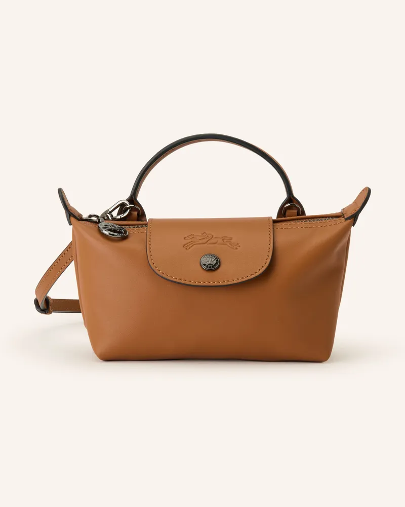 Longchamp Umhängetasche Xs Le Pliage Xtra beige Cognac