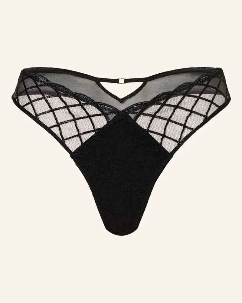 Marie Jo String Aven schwarz Schwarz