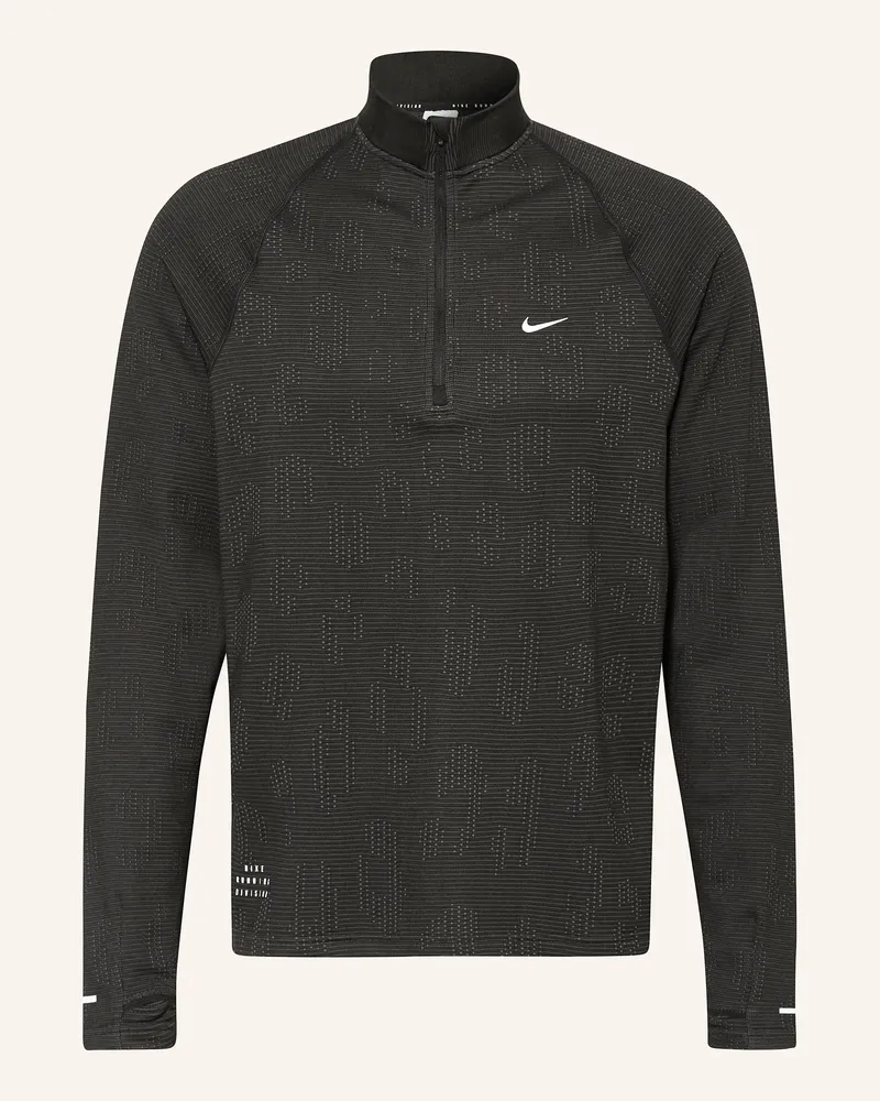 Nike Laufshirt PINNACLE RUNNING DIVISION Schwarz