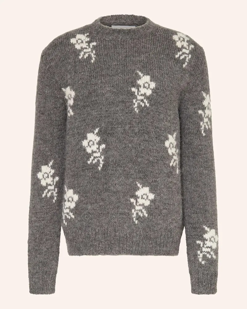 Jil Sander Alpaka-Pullover grau Grau