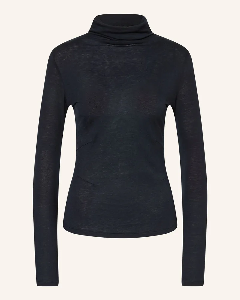 HUGO BOSS Longsleeve ELAVU Dunkelblau