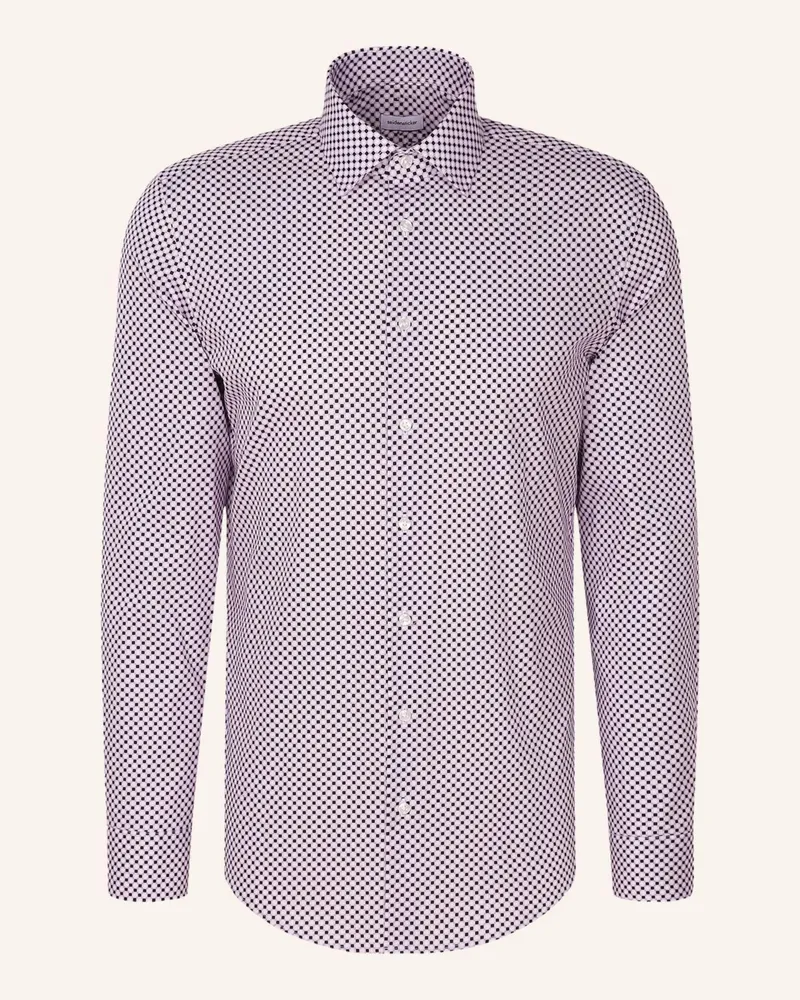 Seidensticker Business Hemd Slim Fit Lila