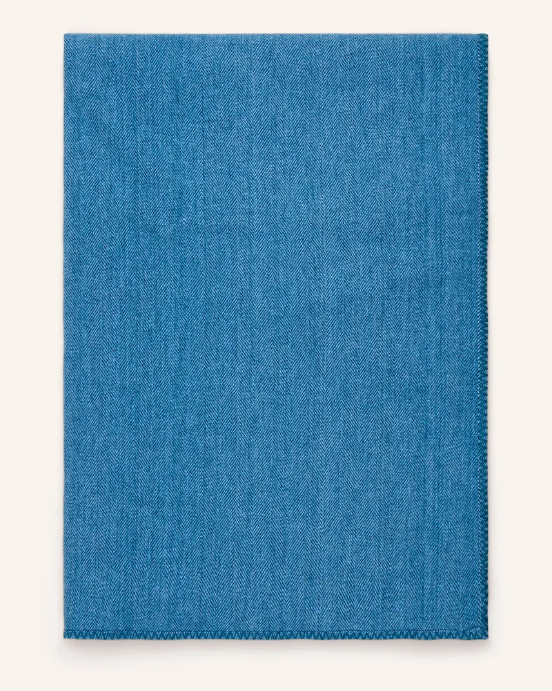 Marc O'Polo Plaid Senne blau Hellblau