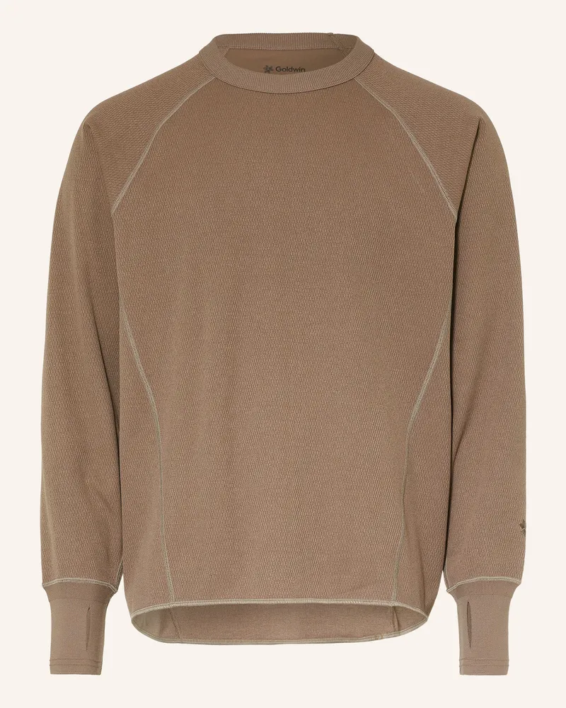 Goldwin Longsleeve braun Hellbraun