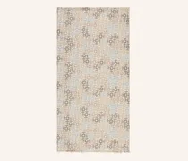 Cashmere-Schal mit Seide