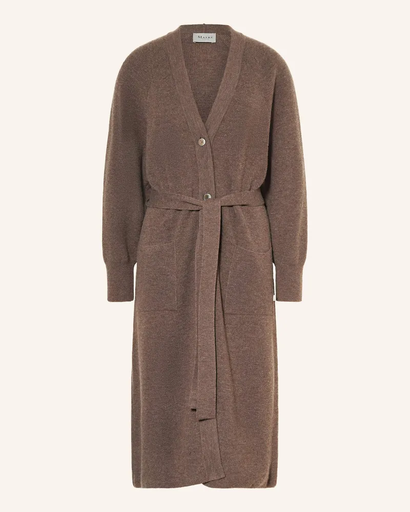 Maerz Strickhülle Aus Merinowolle braun Taupe