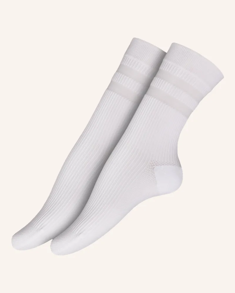 ITEM m6 2er-Pack Socken Sneaker Cotton Conscious Ribbed Mit Kompression weiss Weiss
